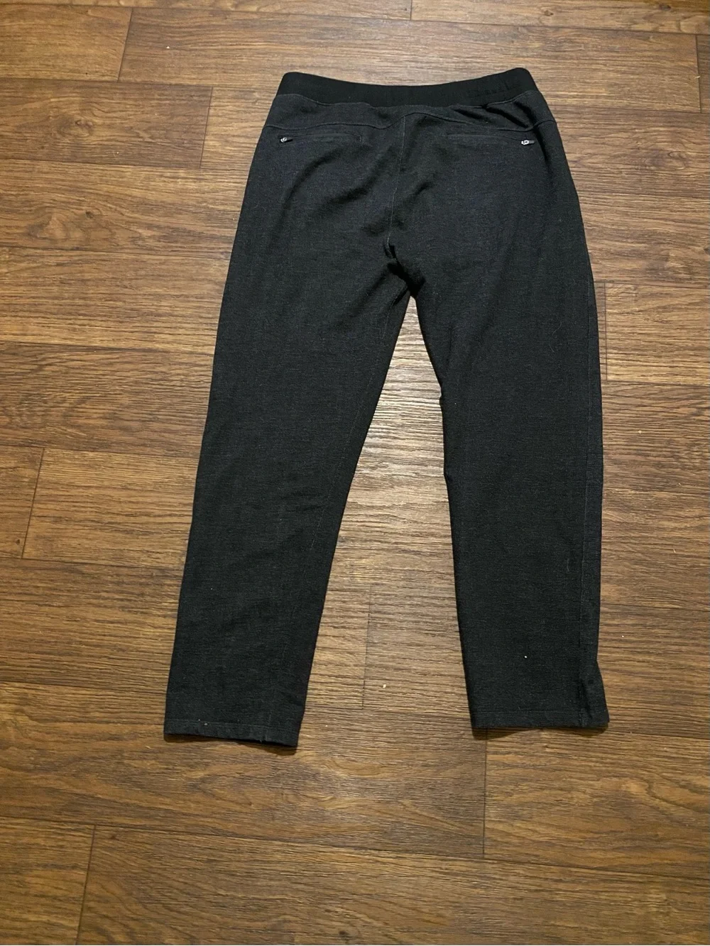 Pact Men's Black Jogger-Style Sweatpants